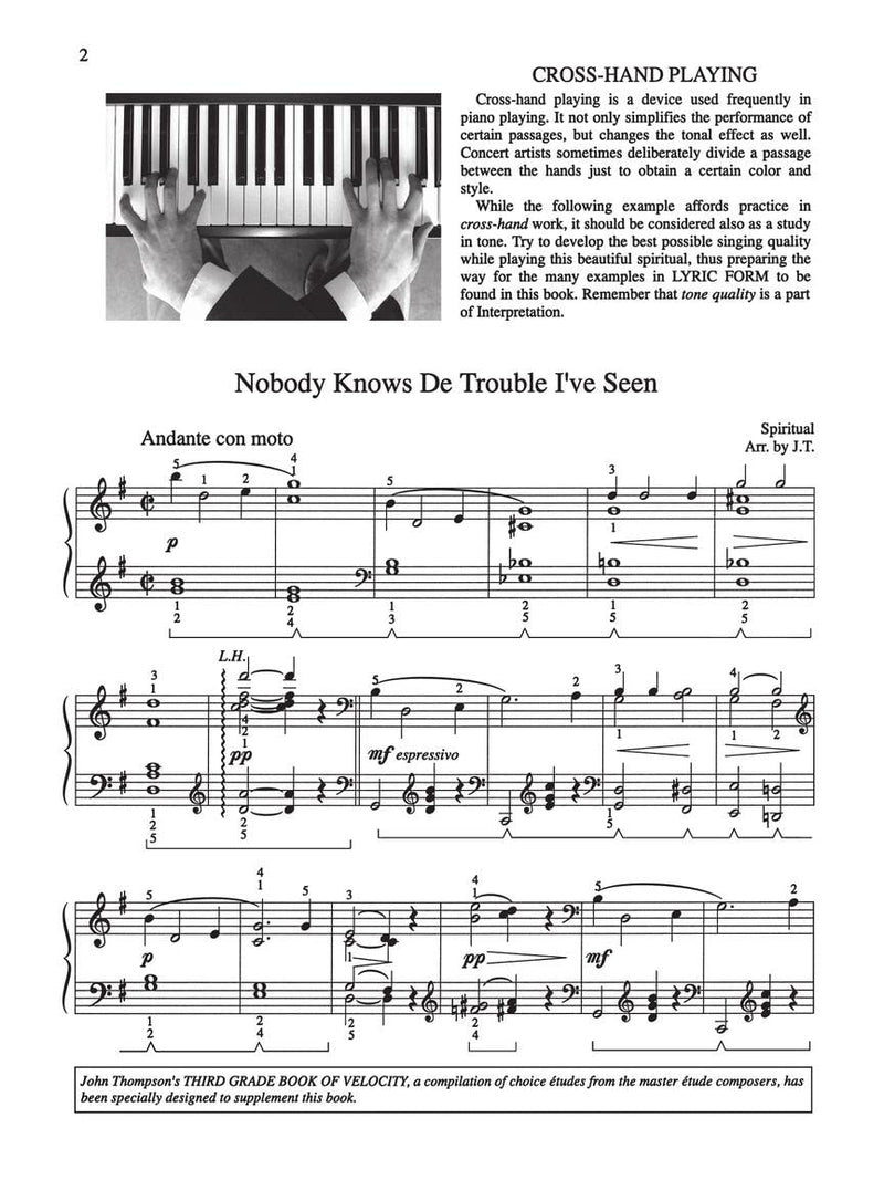 John Thompson's Modern Course for the Piano  Third Grade (Book/Audio): Third Grade (John Thompson's Modern Course for the Piano,Used