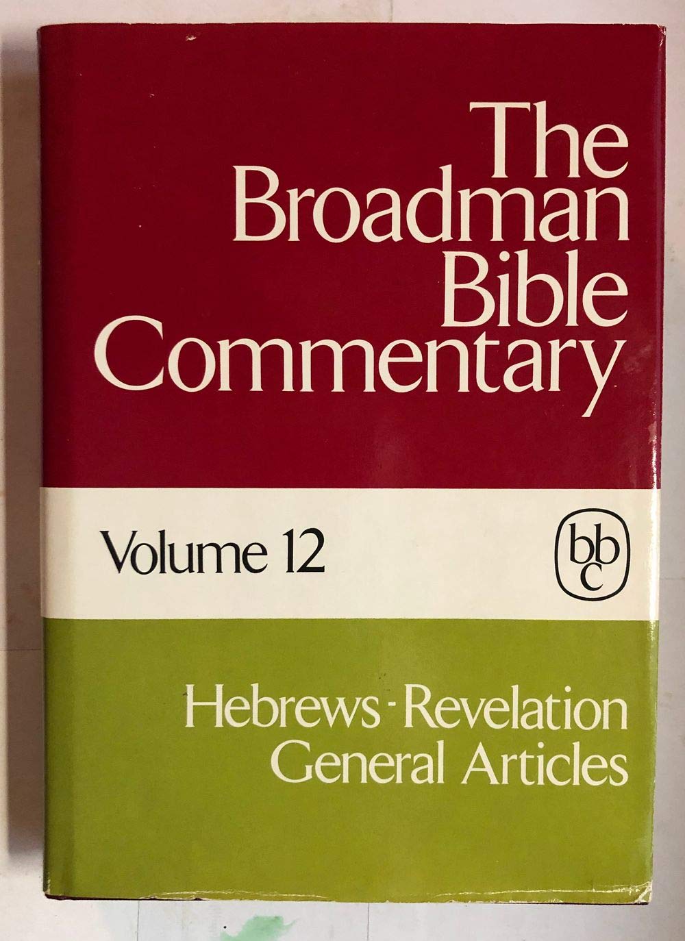The Broadman Bible Commentary, Volume 12,Used