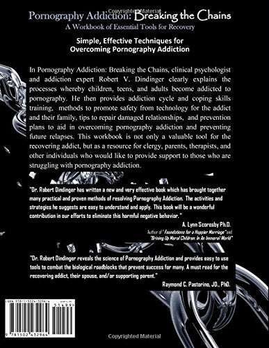 Pornography Addiction Breaking the Chains: A Workbook of Essential Tools for Recovery,Used