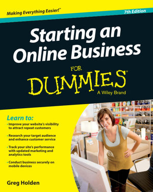Starting an Online Business For Dummies, 7th Edition,Used