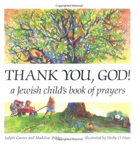 Thank You, God! A Jewish Child's Book of Prayers (English, Hebrew and Hebrew Edition),Used