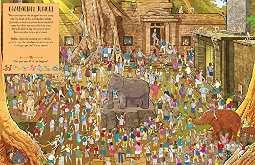 Where's the Dragon?: A Fun, Fantasy Search Book (Search and Find Activity),Used