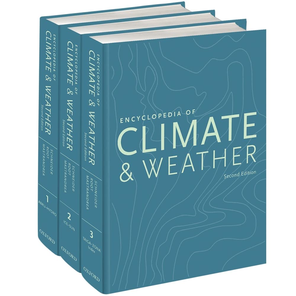 Encyclopedia of Climate and Weather, Second Edition: Threevolume set,Used