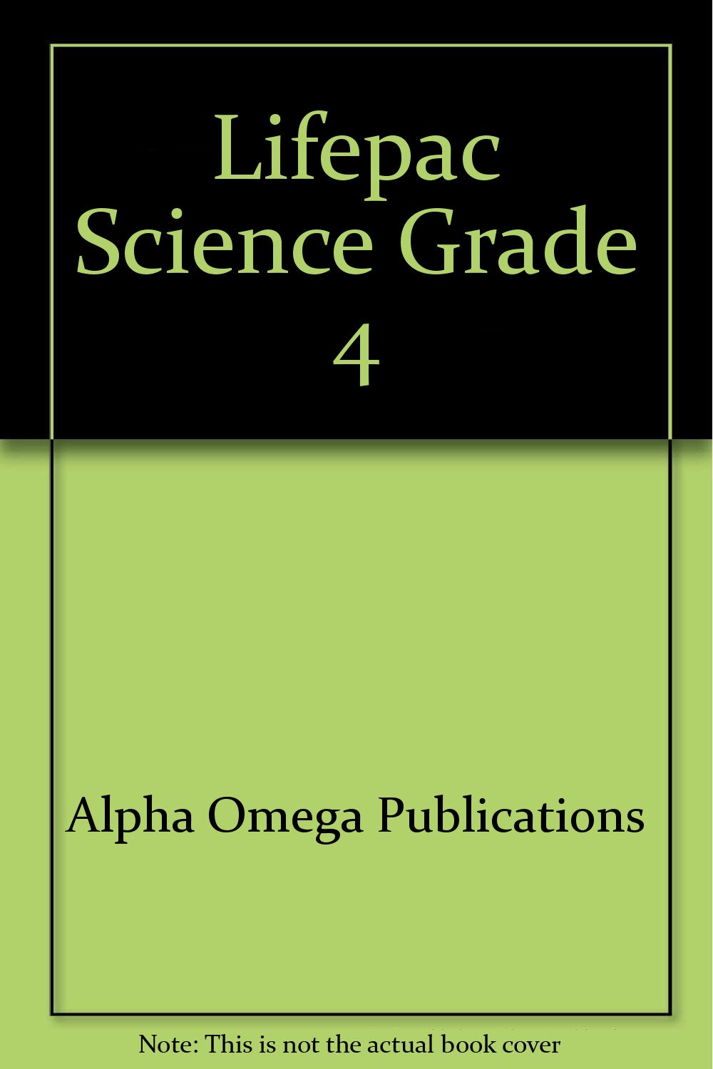 Lifepac Science Grade 4,Used