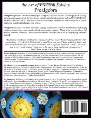 Art Of Problem Solving (Aops) Prealgebra