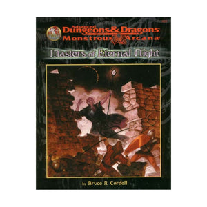 Masters of Eternal Night (Advanced Dungeons & Dragons/Monstrous Arcana Accessory),Used