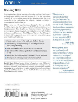 Seeking SRE: Conversations About Running Production Systems at Scale,Used