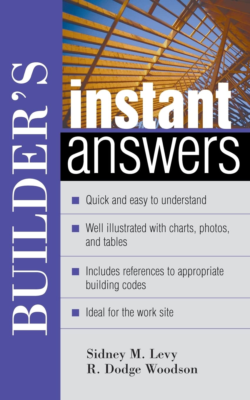 Builder's Instant Answers,Used