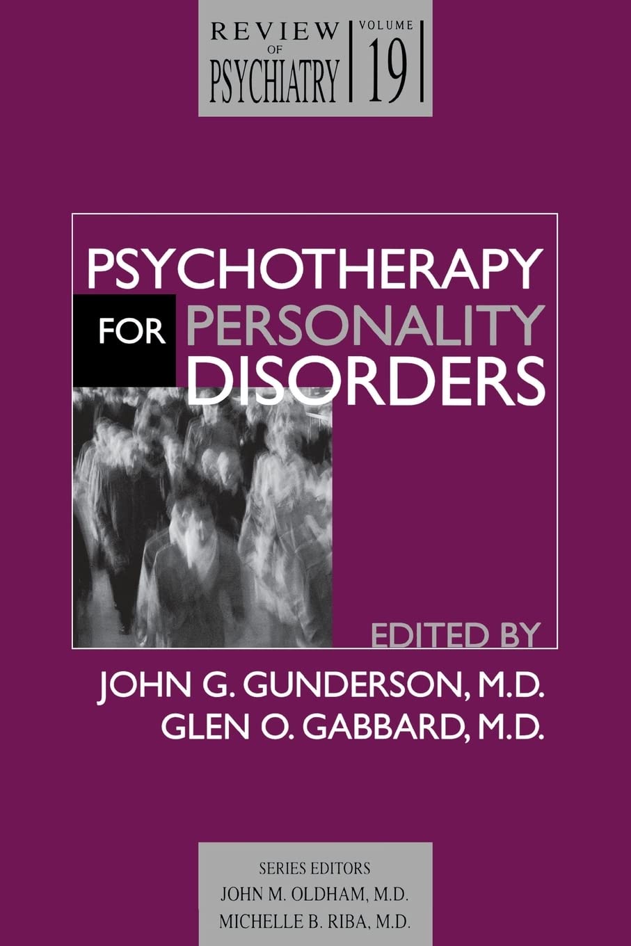 Psychotherapy for Personality Disorders Volume 19#3 (Review of Psychiatry),Used