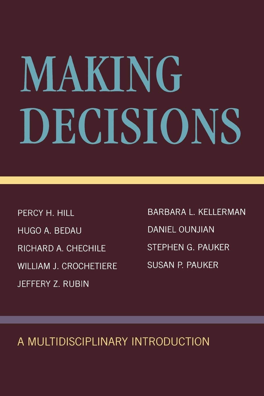 Making Decisions,New