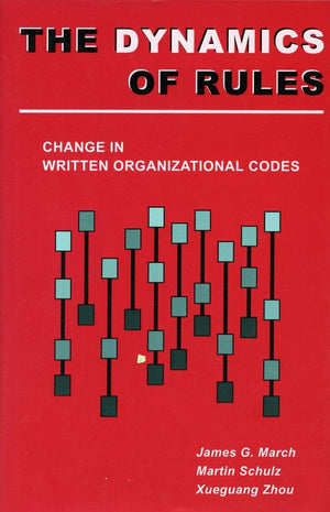 The Dynamics Of Rules: Change In Written Organizational Codes,Used