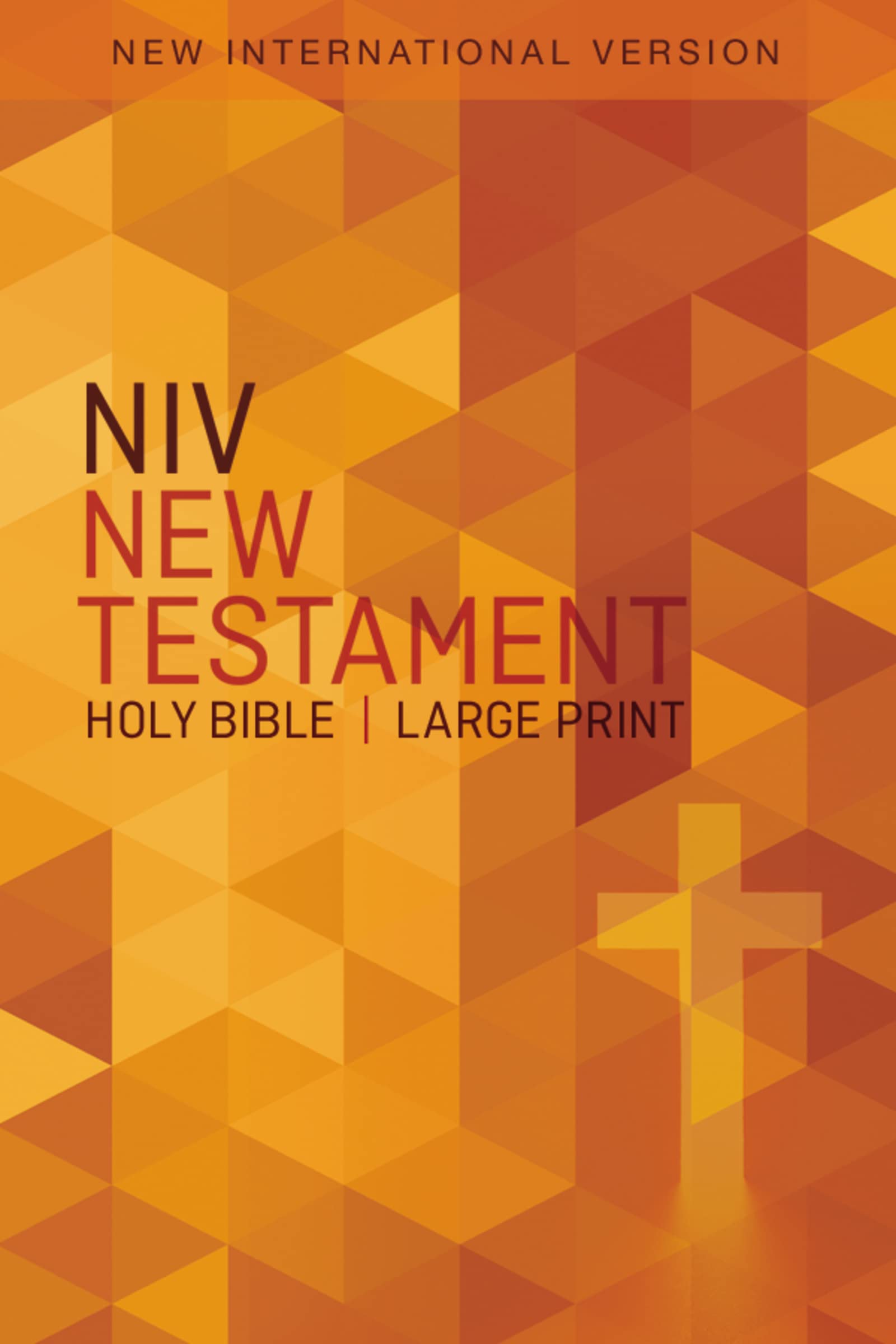 Niv, Outreach New Testament, Large Print, Paperback