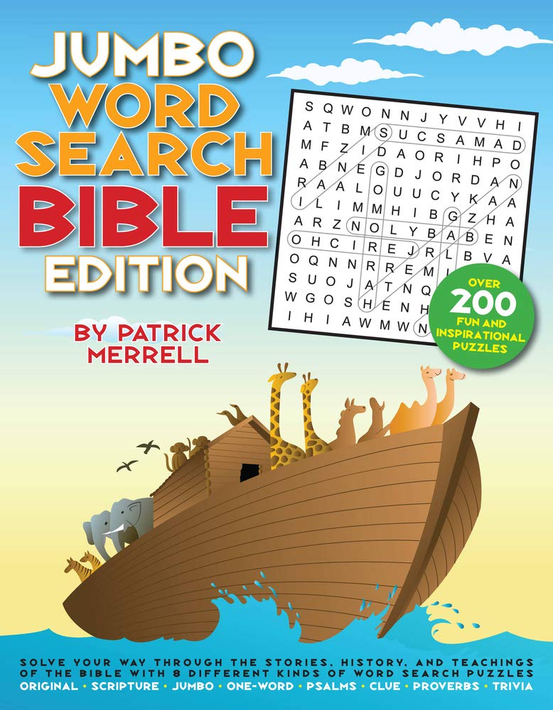 Jumbo Word Search: Bible Edition,Used