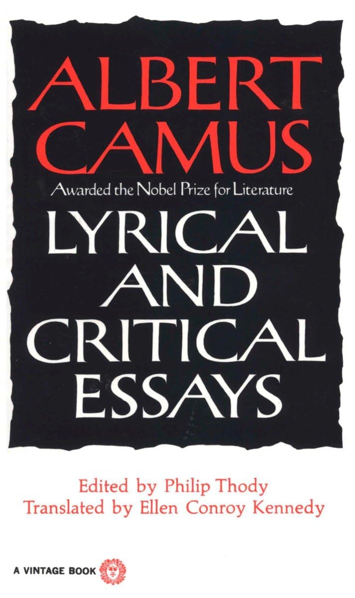 Lyrical And Critical Essays,New
