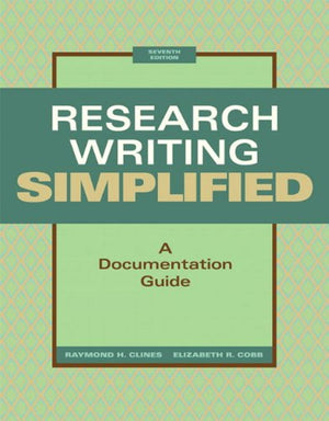 Research Writing Simplified: A Documentation Guide,Used