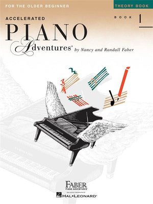 Accelerated Piano Adventures for the Older Beginner  Theory Book 1,Used
