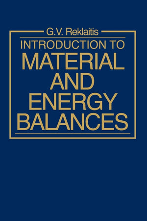 Introduction to Material and Energy Balances,Used