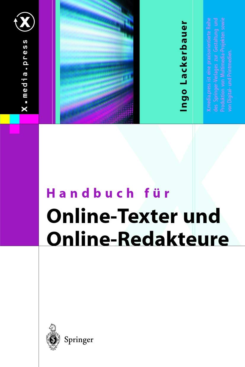 Handbuch fr OnlineTexter und OnlineRedakteure (X.media.press) (German Edition),Used