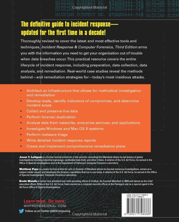 Incident Response & Computer Forensics, Third Edition,Used