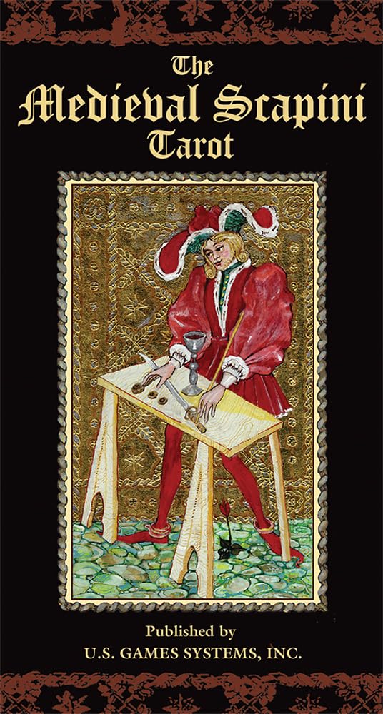Medieval Scapini Tarot Deck,New