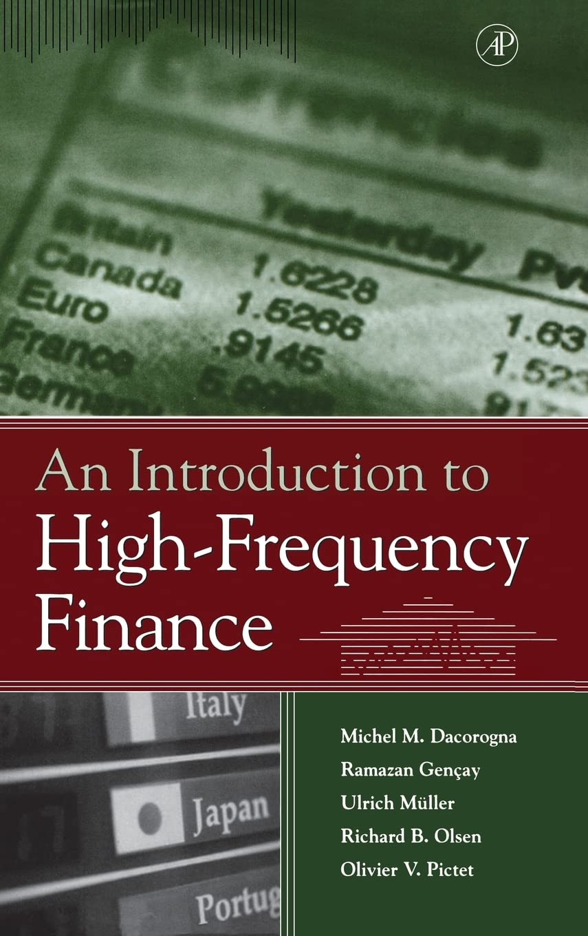 An Introduction to HighFrequency Finance,New