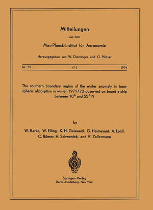 The Southern Boundary Region of the Winter Anomaly in Ionospheric Absorption in Winter 1971/72 Observed on Board the Cargo Vesse,Used