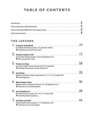 Allinone Sunday School For Ages 412 (Volume 1): When You Have Kids Of All Ages In One Classroom (Volume 1),New