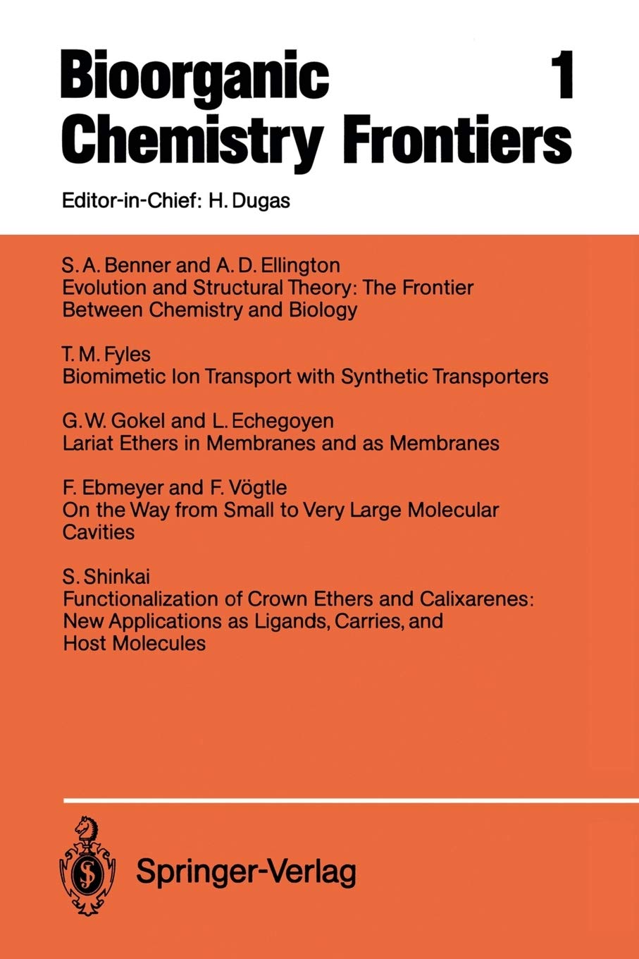 Bioorganic Chemistry Frontiers (Bioorganic Chemistry Frontiers, 1),Used