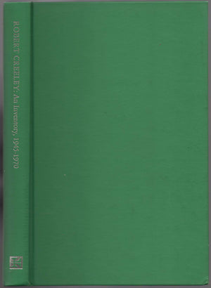 Robert Creeley; an inventory, 19451970 (The Serif series: bibliographies and checklists),Used