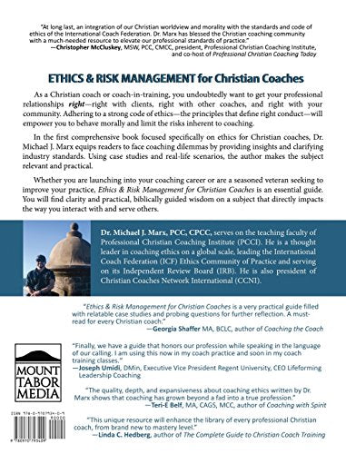 Ethics & Risk Management for Christian Coaches,Used