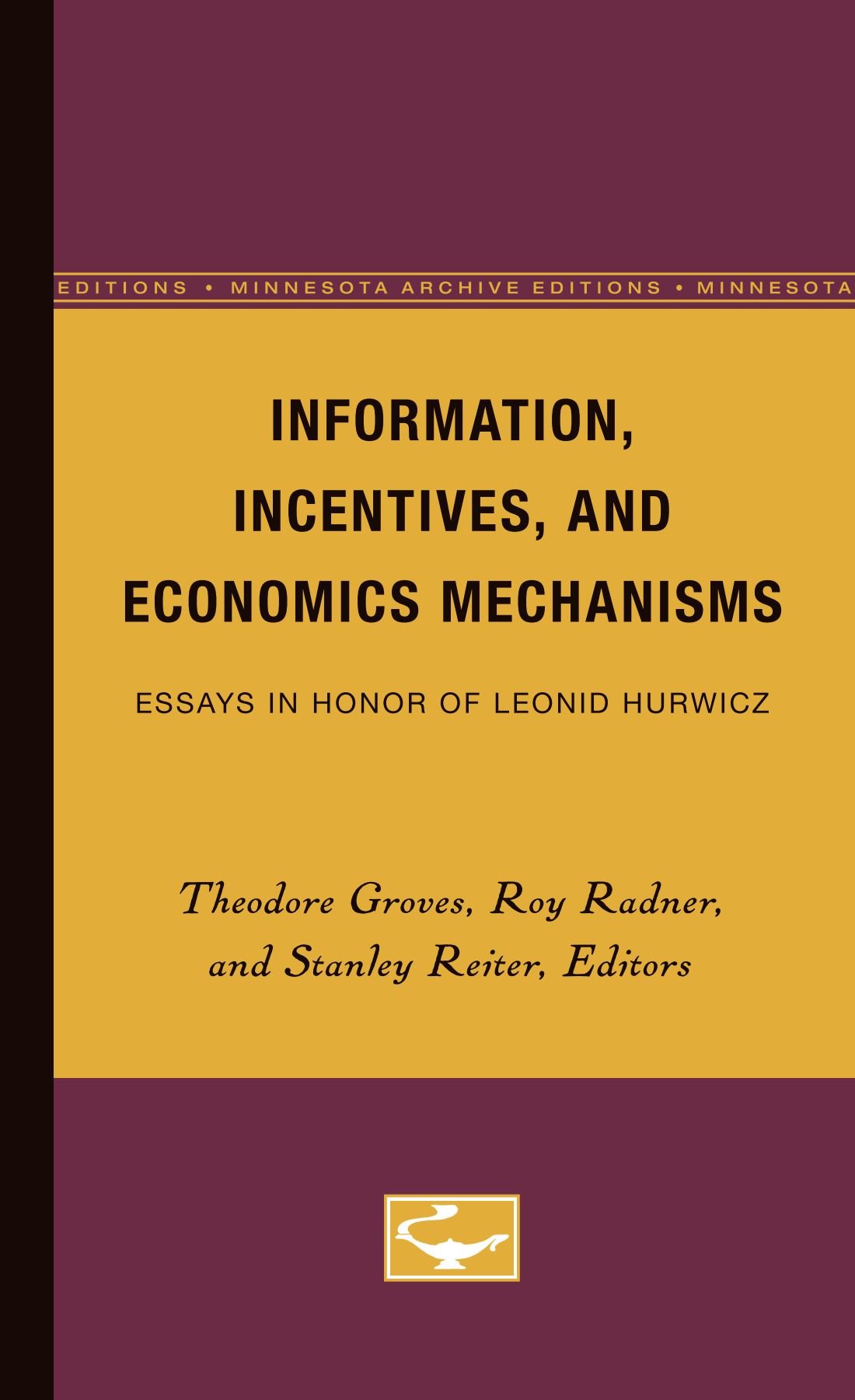 Information, Incentives, And Economics Mechanisms,Used