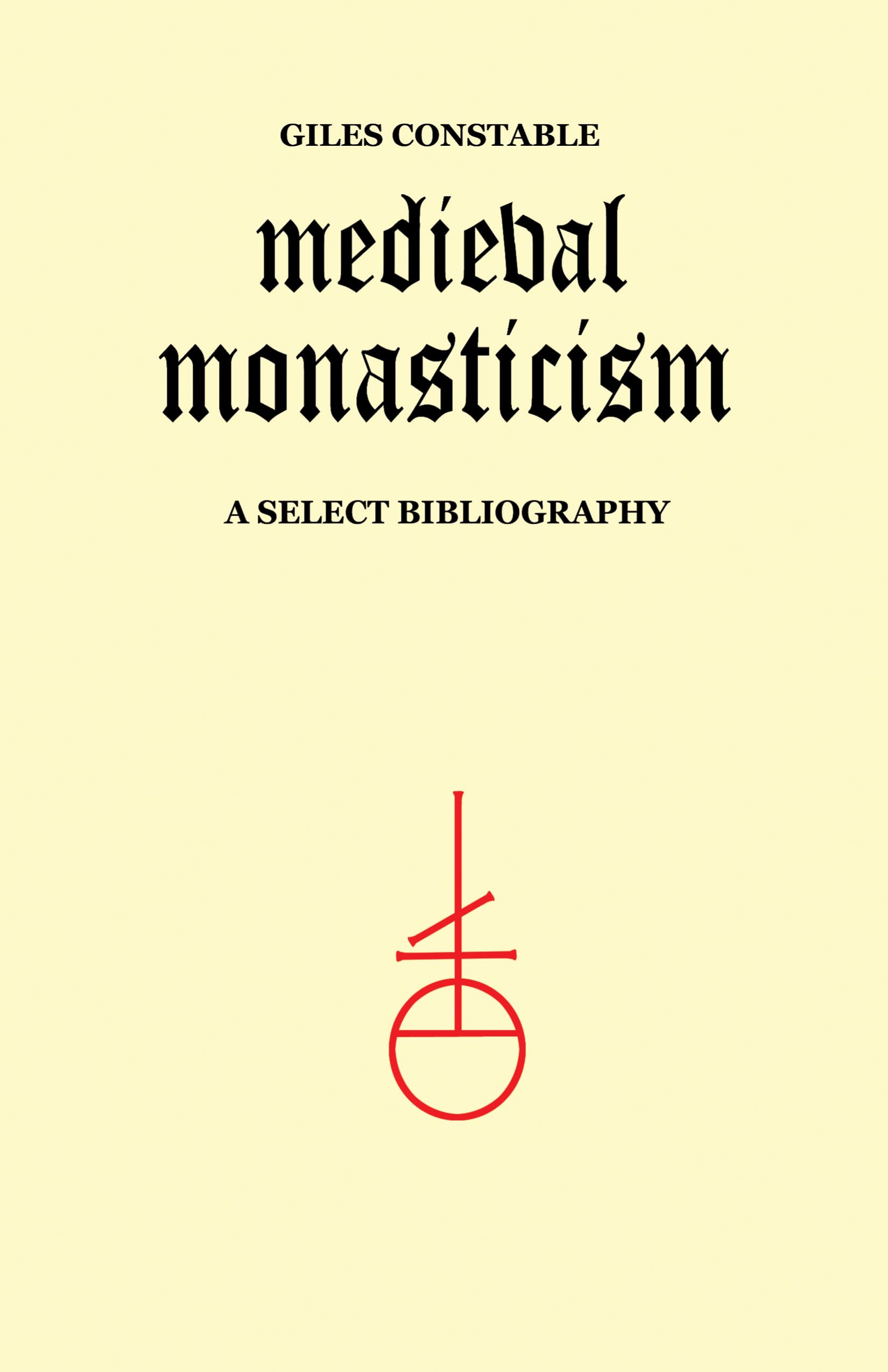 Medieval Monasticism: A Select Bibliography (Heritage),Used