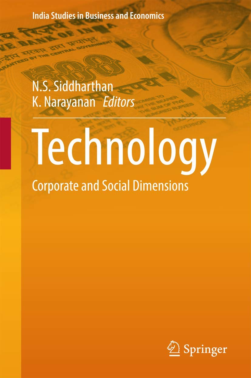 Technology: Corporate and Social Dimensions (India Studies in Business and Economics),Used