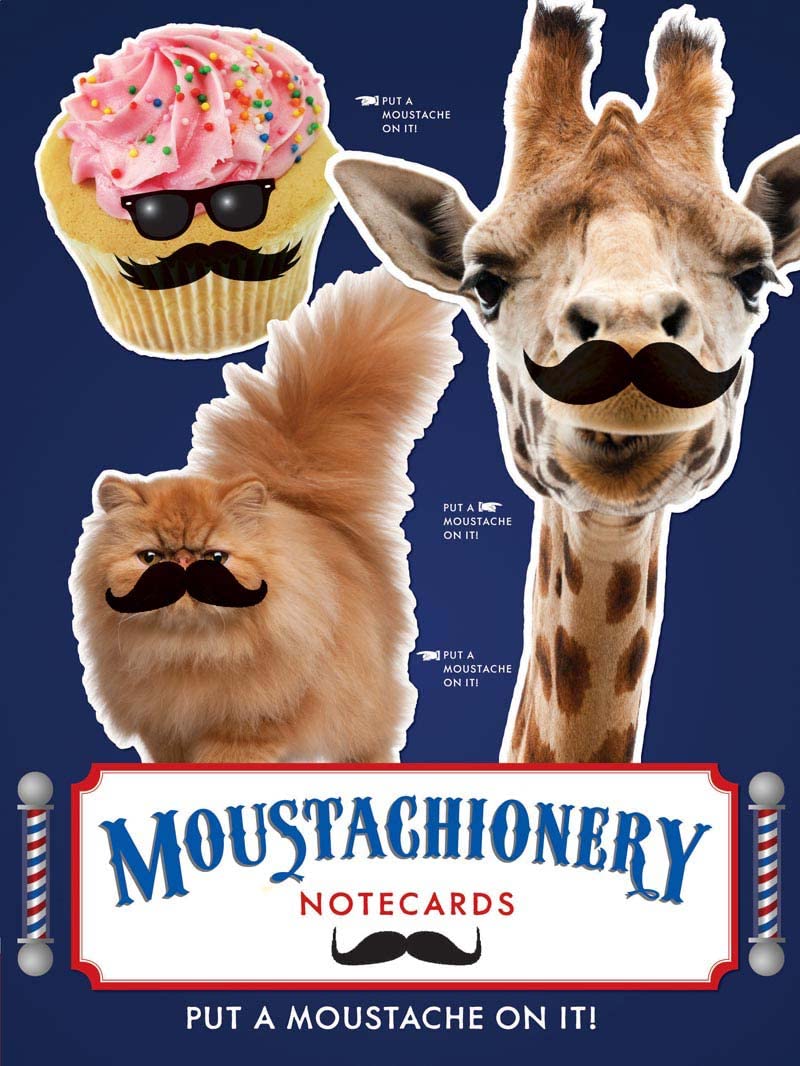 Moustachionery Notecards