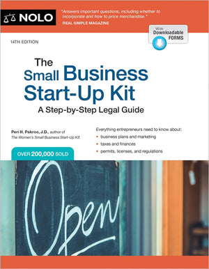 Small Business StartUp Kit, The: A StepByStep Legal Guide