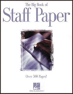 The Big Book of Staff Paper,Used