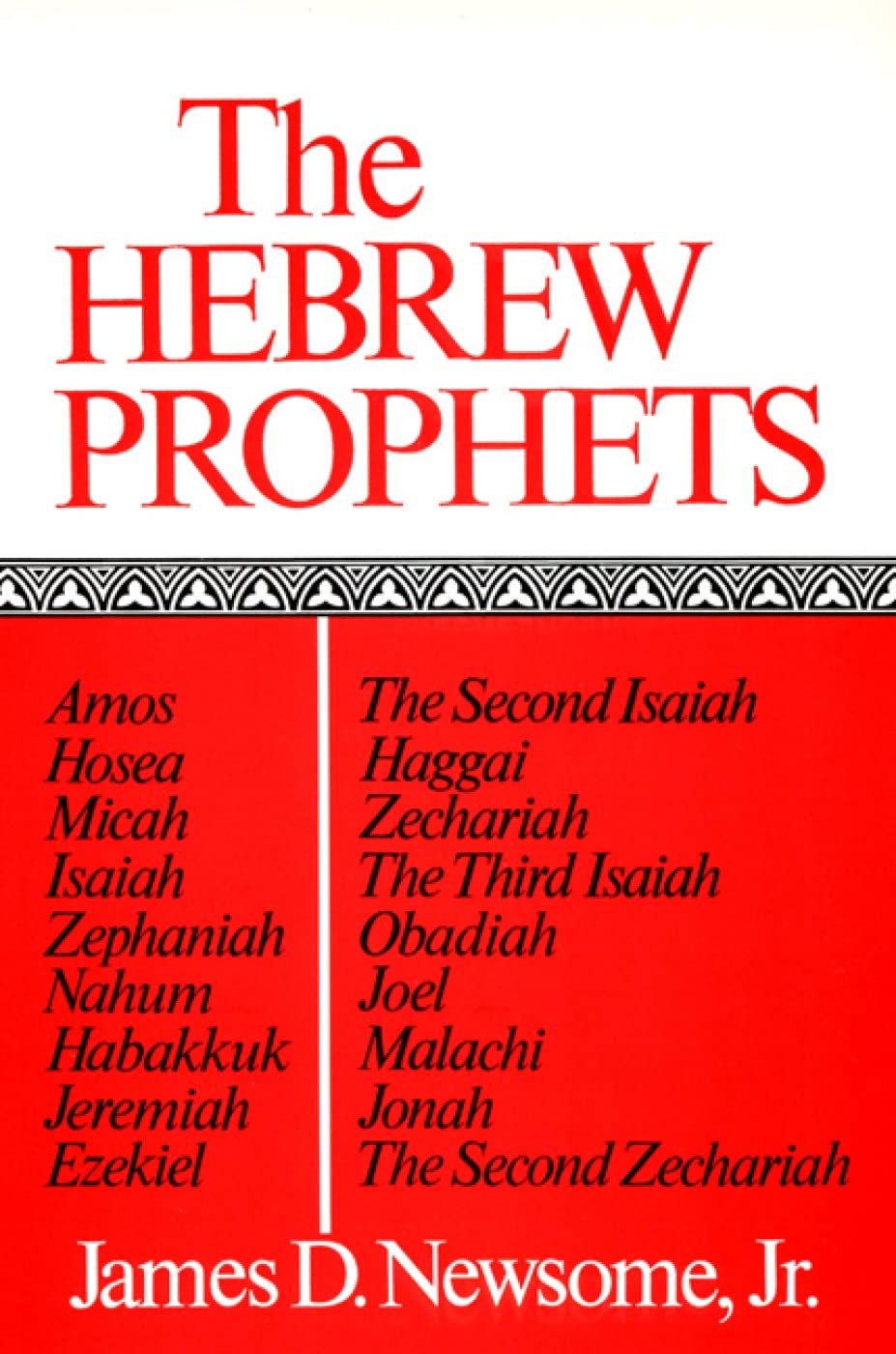 The Hebrew Prophets,Used
