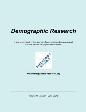 Demographic Research, Volume 10: a free, expedited, online journal of peerreviewed research and commentary in the population sc,Used