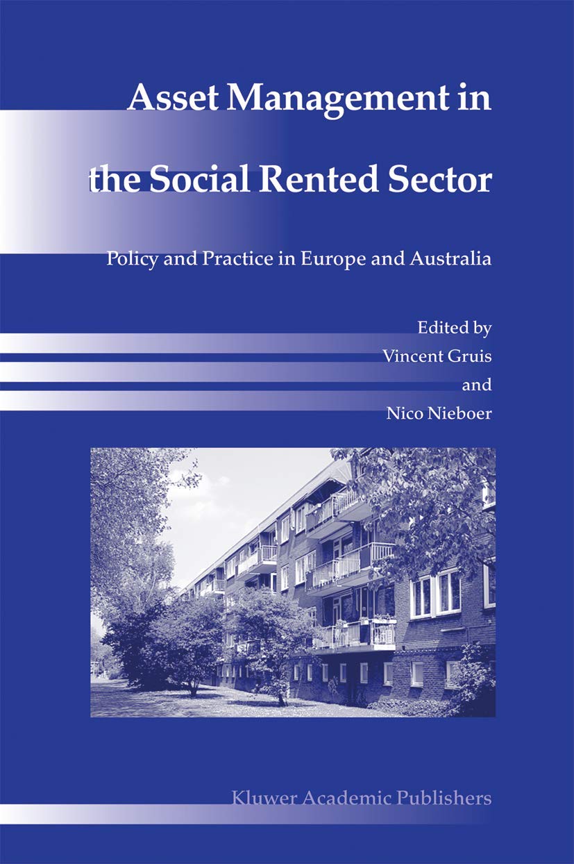 Asset Management in the Social Rented Sector: Policy and Practice in Europe and Australia,Used