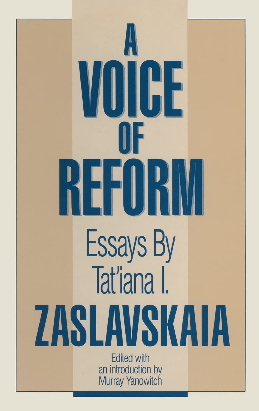 A Voice of Reform: Essays,Used