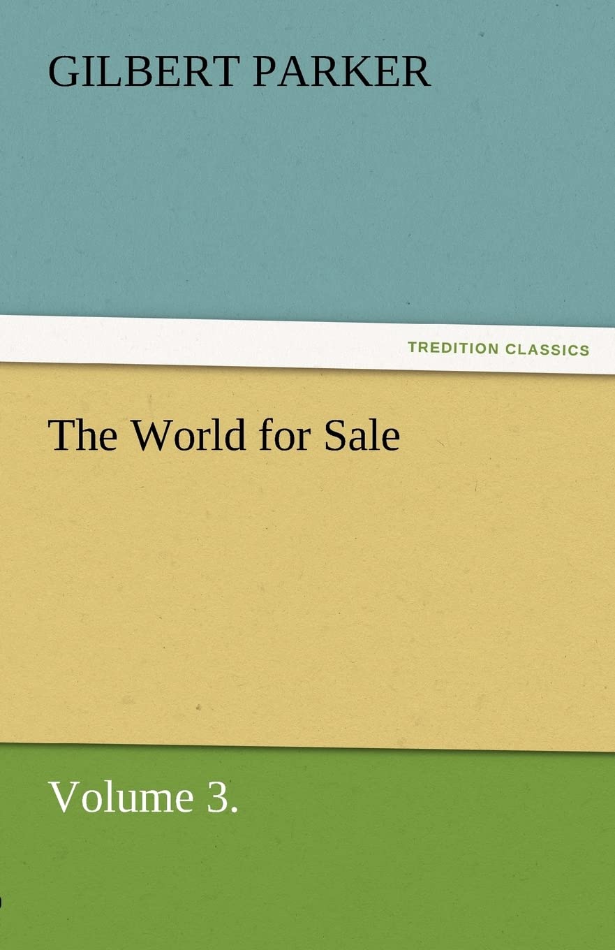 The World for Sale, Volume 3.,Used