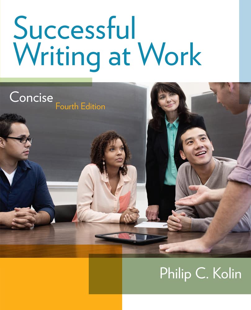 Successful Writing at Work: Concise Edition,Used