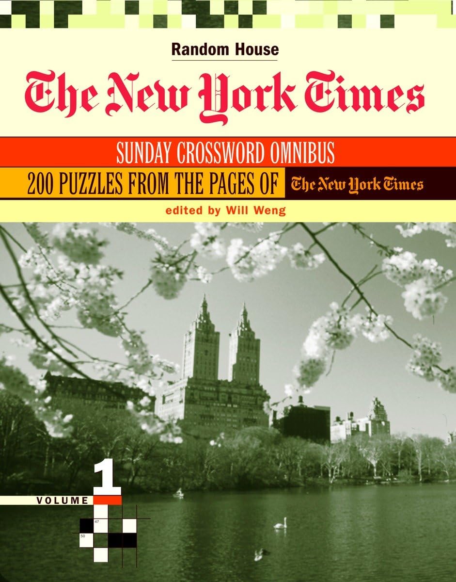 The New York Times Sunday Crossword Omnibus, Volume 1,New