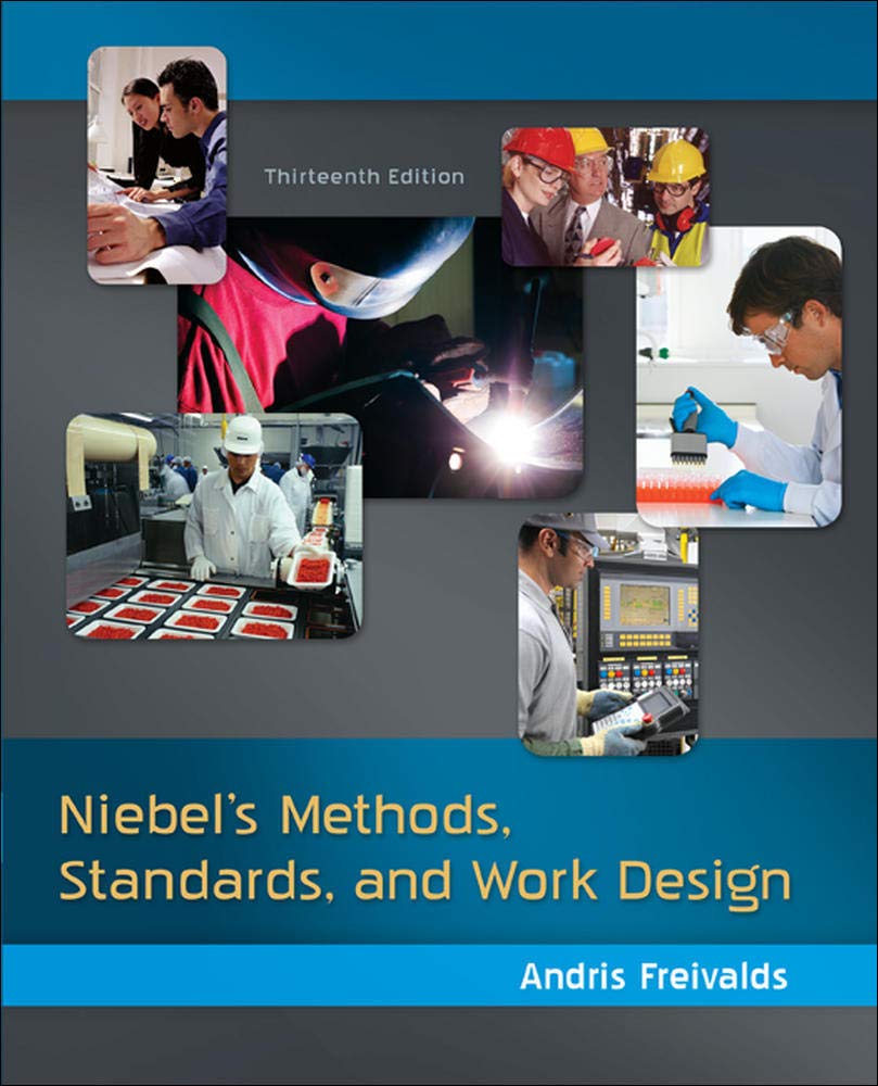 Niebel's Methods, Standards, & Work Design,Used