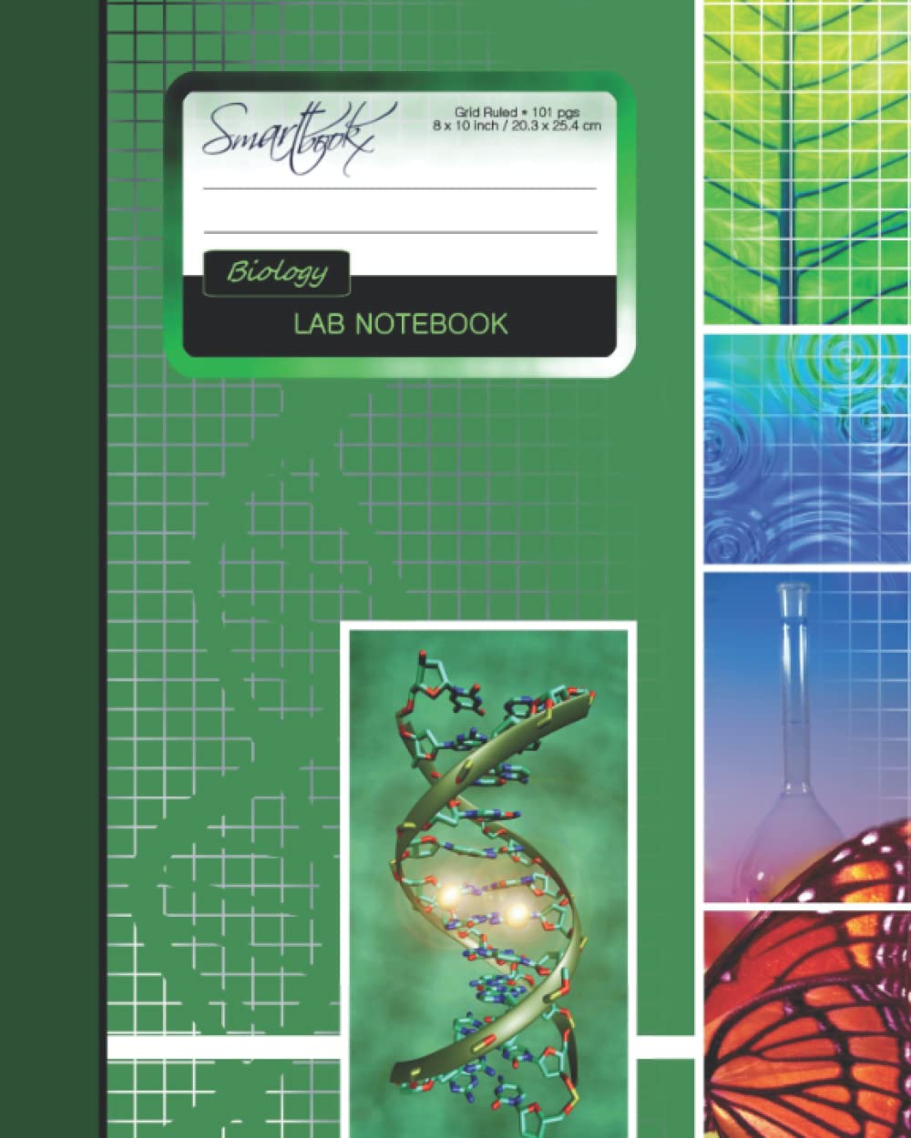 Lab Notebook: Biology Laboratory Notebook For Science Student / Research / College [ 101 Pages * Perfect Bound * 8 X 10 Inch ]