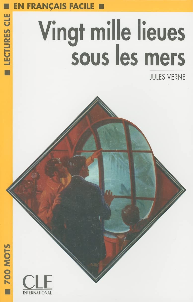 Vingt Mille Lieues Sous Les Mers (Lectures Cle En Francais Facile: Niveau 1) (French Edition),Used