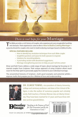 How to Build a Lasting Marriage: Lessons from Bible Couples,Used