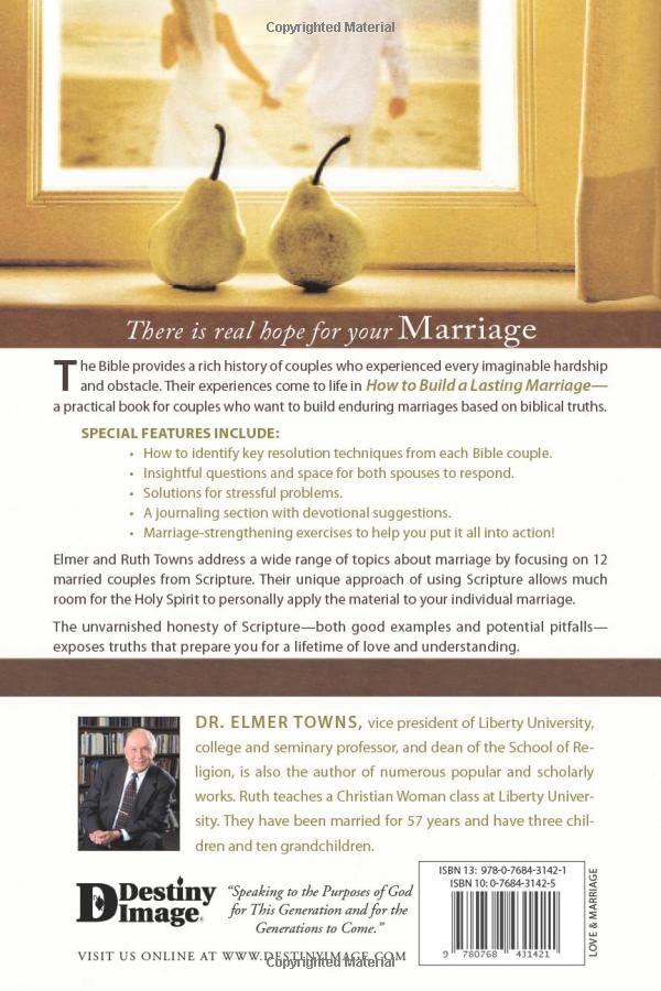 How to Build a Lasting Marriage: Lessons from Bible Couples,Used