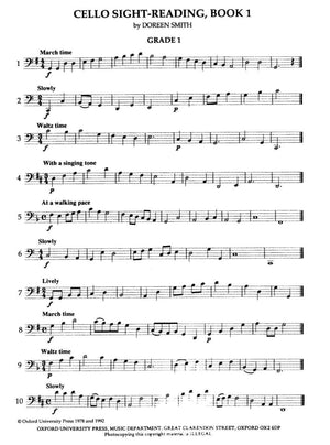 Cello Sightreading Book 1,Used