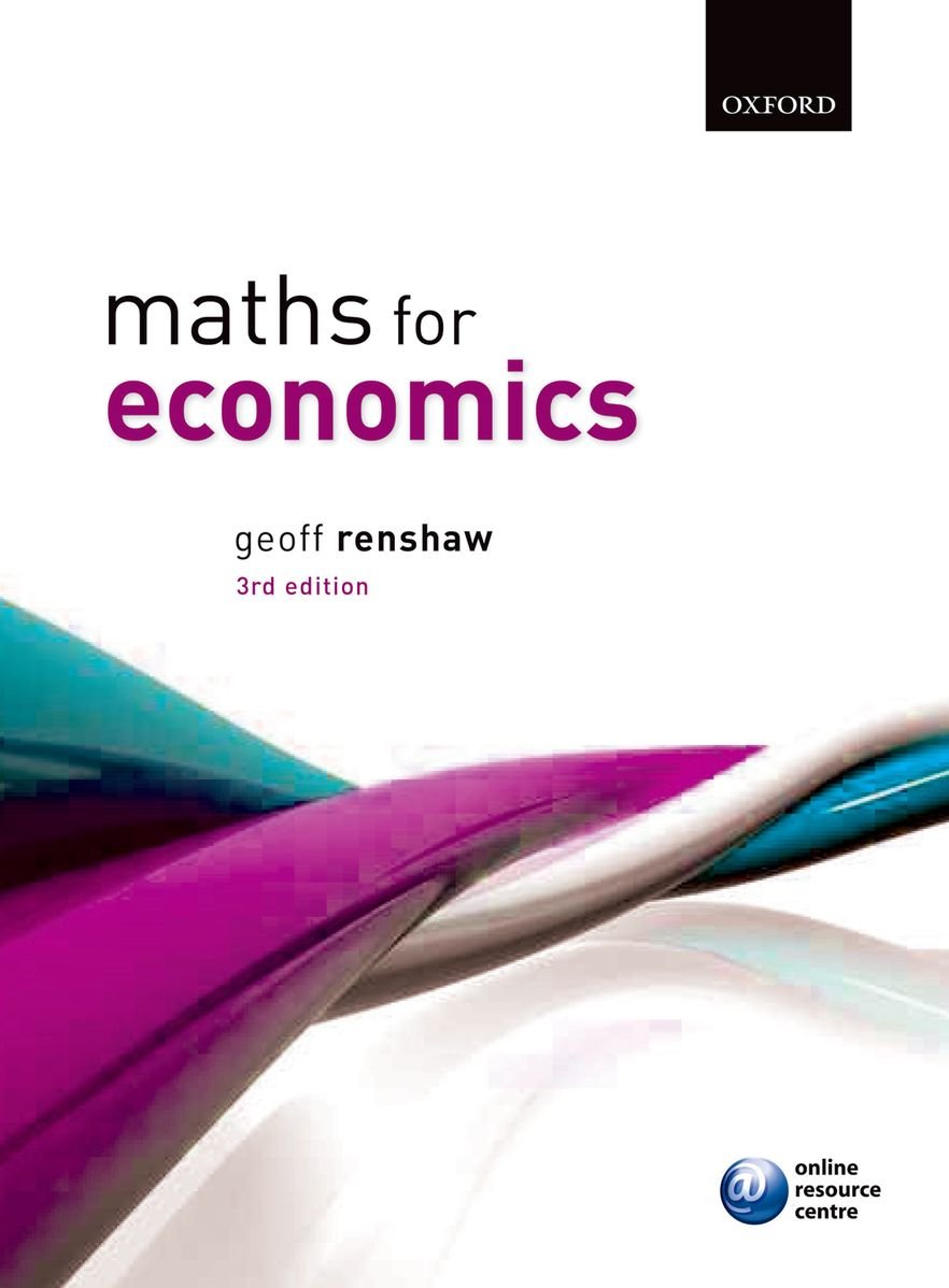 Maths For Economics,Used